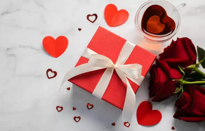 Valentine's Day by giving them a gift
